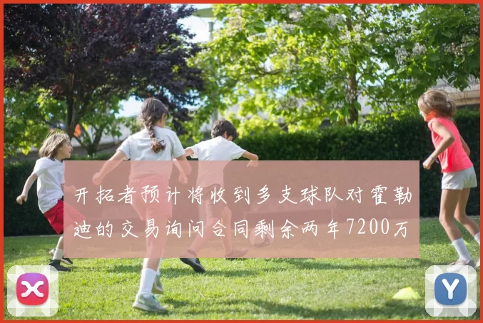 开拓者预计将收到多支球队对霍勒迪的交易询问合同剩余两年7200万